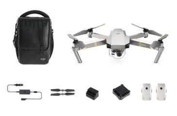 Image of DJI Innovations Mavic Pro Drone w/ Fly More Combo, CP.PT.000642