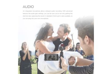 Image of DJI Innovations Osmo Handheld X3 High Definition 4K Digital Camcorder, Black CP.ZM.000160