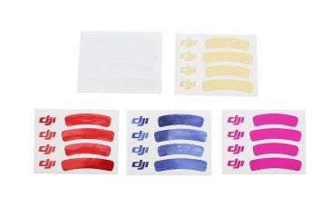 Image of DJI Innovations Phantom 3 Part 43 Sticker Set, White DJIPH3-P43