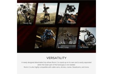 Image of DJI Innovations Ronin 2 Professional Combo, Black, CP.ZM.00000008.01