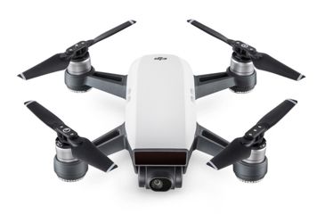 Image of DJI Innovations Spark Fly More Combo w/ Mechanical 2-Axis Gimbal, 1/2.3in Sensor, FlightAutonomy, Flight Protection, Alpine White, CP.PT.000899