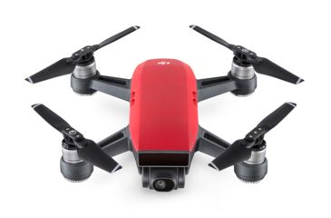 Image of DJI Innovations Spark Fly More Combo w/ Mechanical 2-Axis Gimbal, 1/2.3in Sensor, FlightAutonomy, Flight Protection, Lava Red, CP.PT.000901