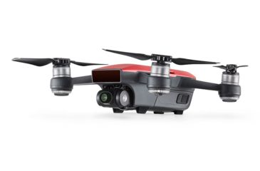 Image of DJI Innovations Spark Fly More Combo w/ Mechanical 2-Axis Gimbal, 1/2.3in Sensor, FlightAutonomy, Flight Protection, Lava Red, CP.PT.000901