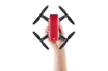 Image of DJI Innovations Spark Fly More Combo w/ Mechanical 2-Axis Gimbal, 1/2.3in Sensor, FlightAutonomy, Flight Protection, Lava Red, CP.PT.000901