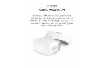 Image of DJI Innovations Spark Fly More Combo w/ Mechanical 2-Axis Gimbal, 1/2.3in Sensor, FlightAutonomy, Flight Protection, Lava Red, CP.PT.000901