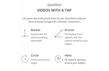 Image of DJI Innovations Spark Fly More Combo w/ Mechanical 2-Axis Gimbal, 1/2.3in Sensor, FlightAutonomy, Flight Protection, Lava Red, CP.PT.000901