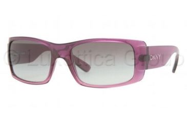 Image of DKNY DY 4064 Sunglasses Styles Violet Gradient-Pink Frame / Gray Gradient Lenses, 338111-5617, DKNY DY 4064 Sunglasses Styles Violet Gradient-Pink Frame / Gray Gradient Lenses