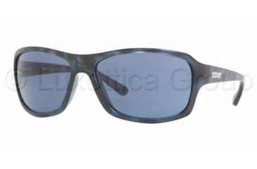 Image of DKNY DY4075 SV Prescription Sunglasses - Blue Havana Frame / 62 mm Prescription Lenses, 349680-6216