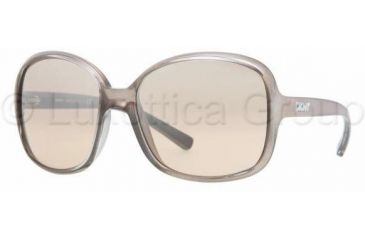 Image of DKNY DY4076 Single Vision Prescription Sunglasses DY4076-34998Z-5816 - Lens Diameter: 58 mm, Frame Color: Parled Brown