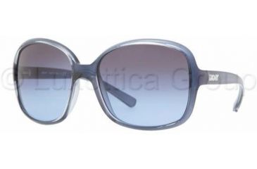 Image of DKNY DY4076 Single Vision Prescription Sunglasses DY4076-35018F-5816 - Lens Diameter: 58 mm, Frame Color: Pearled Blue