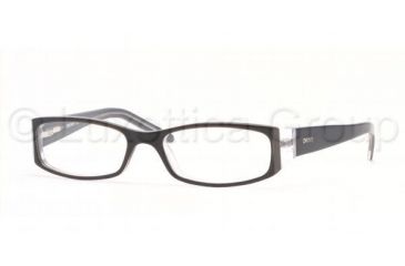 Image of DKNY Eyeglasses DY4516 with No-Line Progressive Rx Prescription Lenses, Select Frame Color / Lens Diameter Black/Grey/Crystall Frame / 49 mm Prescription Lenses