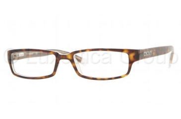 Image of DKNY DY4561 Bifocal Eyeglasses Top Havana On Ice Frame / 54 mm Prescription Lenses, 3020-5416, Select Frame Color / Lens Diameter Top Havana On Ice Frame / 54 mm Prescription Lenses