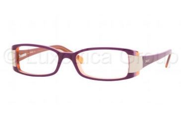 Image of DKNY DY4576 SV Prescription Eyeglasses Violet-Lilac-Peach Frame / 49 mm Prescription Lenses, 3332-4916, Select Frame Color / Lens Diameter Violet-Lilac-Peach Frame / 49 mm Prescription Lenses