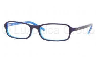 Image of DKNY DY4580 SV Prescription Eyeglasses, Blue White Azure Frame / 51 mm Prescription Lenses, 3363 5117