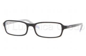 Image of DKNY DY4580 SV Prescription Eyeglasses Top Black Ice Frame / 53 mm Prescription Lenses, 3360-5317, Select Frame Color / Lens Diameter Black-Ice Frame / 53 mm Prescription Lenses