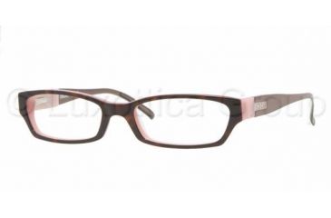 Image of DKNY DY4589 Bifocal Eyeglasses Havana/Pink Frame / 49 mm Prescription Lenses, 3412-4916, Select Frame Color / Lens Diameter Havana/Pink Frame / 49 mm Prescription Lenses