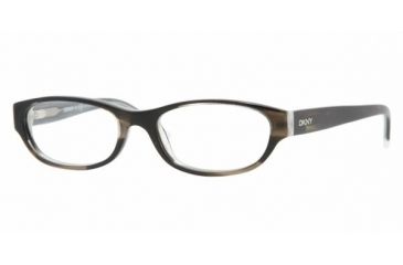 Image of DKNY DY4591 Bifocal Eyeglasses - Top Dark Green Striped Demo Lens Frame / 50 mm Prescription Lenses, 3276-5016
