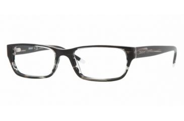 Image of DKNY DY4592 SV Prescription Eyeglasses Striped Black Frame / 51 mm Prescription Lenses, 3394-5117