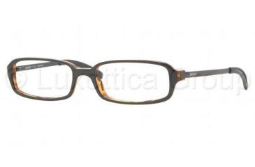 Image of DKNY DY4597 SV Prescription Eyeglasses Black/Havana Frame / 50 mm Prescription Lenses, 3428-5016
