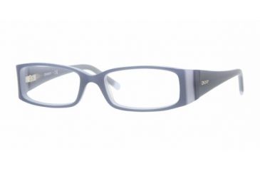 Image of DKNY DY4599 Bifocal Eyeglasses - Azure/Crystal Frame / 49 mm Prescription Lenses, 3416-4916