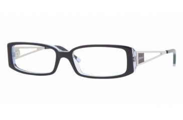Image of DKNY DY4607 SV Prescription Eyeglasses - Blue Crystal Demo Lens Frame / 50 mm Prescription Lenses, 3481-5015