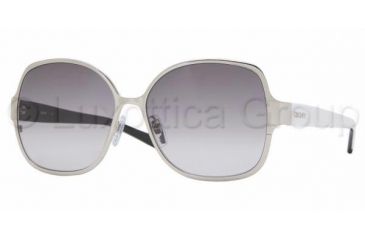Image of DKNY DY 5044 Sunglasses Styles, Silver Frame / Gray Gradient Lenses, 100211-5715