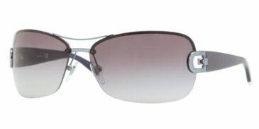 Image of DKNY DY5063 Progressive Sunglasses - Azure Gray Gradient Frame / 65 mm Prescription Lenses, 117611-6514