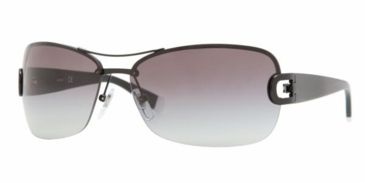 Image of DKNY DY5063 Progressive Sunglasses - Black Gray Gradient Frame / 65 mm Prescription Lenses, 111111-6514