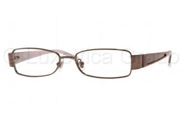 Image of DKNY DY5566 SV Prescription Eyeglasses Brown Frame / 50 mm Prescription Lenses, 1034-5016, Select Frame Color / Lens Diameter Brown Frame / 50 mm Prescription Lenses