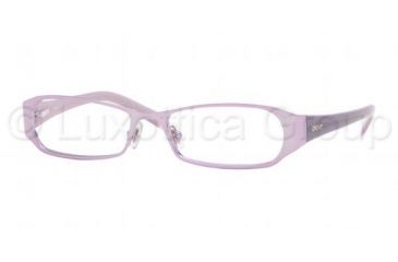 Image of DKNY DY 5576 Eyeglasses Styles -  Violet Frame w/Non-Rx 49 mm Diameter Lenses, 1025-4916