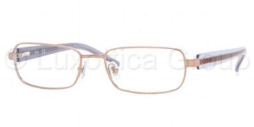 Image of DKNY DY5593 SV Prescription Eyeglasses - Wt/Silver Frame / 51 mm Prescription Lenses, 1147-5117