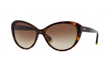 Image of DKNY DY4084 Single Vision Prescription Sunglasses DY4084-301613-5716 - Lens Diameter 57 mm, Frame Color Dark Tortoise