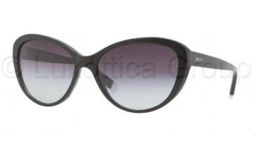 Image of DKNY DY4084 Single Vision Prescription Sunglasses DY4084-300111-5716 - Lens Diameter 57 mm, Frame Color Black