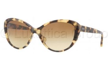 Image of DKNY DY4084 Single Vision Prescription Sunglasses DY4084-33272L-5716 - Lens Diameter 57 mm, Frame Color Honey Tortoise