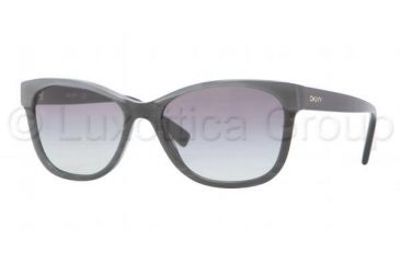 Image of DKNY DY4086 Single Vision Prescription Sunglasses DY4086-343811-5617 - Lens Diameter 56 mm, Frame Color Black Gray