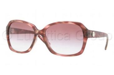 Image of DKNY DY4087 Single Vision Prescription Sunglasses DY4087-35408D-5916 - Lens Diameter 59 mm, Frame Color Raspberry Tortoise