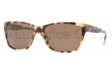 Image of DKNY DY4089 DY4089 Single Vision Prescription Sunglasses DY4089-332773-5817 - Lens Diameter 58 mm, Frame Color Tortoise