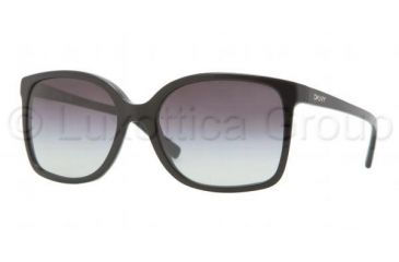 Image of DKNY DY4092 Progressive Prescription Sunglasses DY4092-30018G-5718 - Frame Color Black, Lens Diameter 57 mm