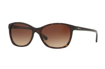 Image of DKNY DY4093 Single Vision Prescription Sunglasses DY4093-370213-56 - Lens Diameter 56 mm, Frame Color Dark Tortoise