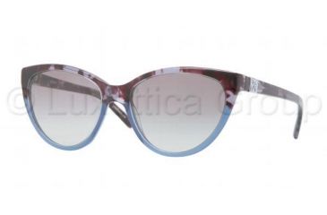 Image of DKNY DY4095 Progressive Prescription Sunglasses DY4095-355511-5417 - Lens Diameter 54 mm, Frame Color Blue Havana