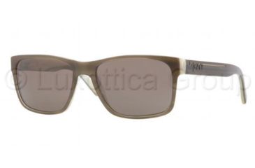 Image of DKNY DY4098 Sunglasses 358373-5517 - Brown Frame