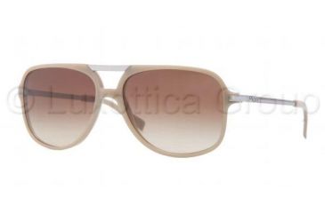 Image of DKNY DY4099 Bifocal Prescription Sunglasses DY4099-352113-5916 - Lens Diameter 59 mm, Frame Color Beige/Gray