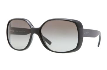 Image of DKNY DY4101 Sunglasses 300111-6215 - Black Frame, Gray Gradient Lenses
