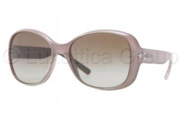 Image of DKNY DY4102 Single Vision Prescription Sunglasses DY4102-358613-5717 - Lens Diameter 57 mm, Frame Color Peral Gray
