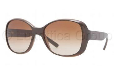 Image of DKNY DY4102 Single Vision Prescription Sunglasses DY4102-358813-5717 - Lens Diameter 57 mm, Frame Color Brown