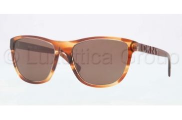 Image of DKNY DY4103 Sunglasses 357873-5618 - Brown Frame