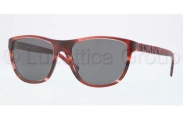 Image of DKNY DY4103 Single Vision Prescription Sunglasses DY4103-358187-5618 - Lens Diameter 56 mm, Frame Color Spotted Bordeaux