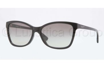 Image of DKNY DY4105 Single Vision Prescription Sunglasses DY4105-300111-5716 - Lens Diameter 57 mm, Frame Color Black