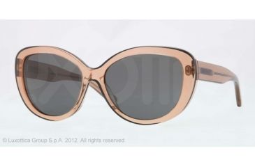 Image of DKNY DY4107 Progressive Prescription Sunglasses DY4107-360687-56 - Lens Diameter 56 mm, Lens Diameter 56 mm, Frame Color Brown