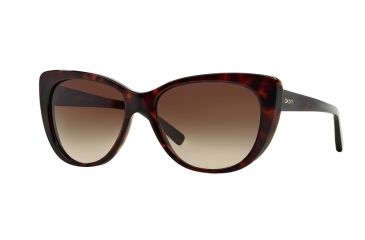 Image of DKNY DY4109 Progressive Prescription Sunglasses DY4109-301613-56 - Lens Diameter 56 mm, Frame Color Dark Tortoise
